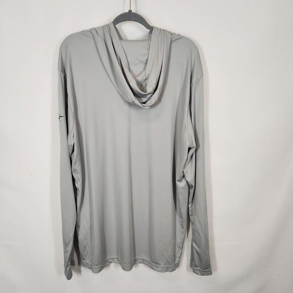 Reebok Men's Pullover‎ Lightweight Hoodie in Light Gray - Size Large - Picture 2 of 6